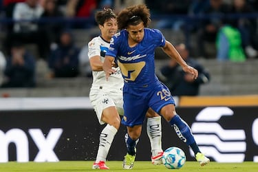 Pumas superó a Rayados y siguen invictos