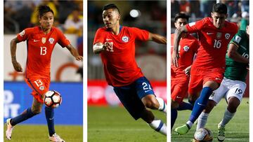 La lucha por el lugar de Medel en el mediocampo de la Roja