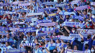 VALLADOLID. 16/04/22. PHOTOGENIC. PARTIDO DE LA LIGA SMARTBANK ENTRE EL REAL VALLADOLID Y EL ALMERIA.