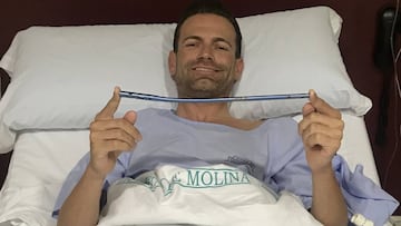 Extraen con éxito una barra y clavos de la pierna de Rojas