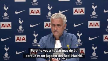 Mourinho deja caer el interés del Tottenham por Gareth Bale