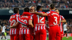 Resumen y goles del Valencia vs Atlético de Madrid, jornada 25 de LaLiga EA Sports