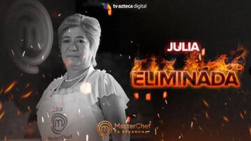 Julia deja Masterchef México 2019 en el episodio 4