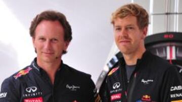 Horner seguirá el frente del equipo imbatible en los tres últimos años, liderado por Vettel.