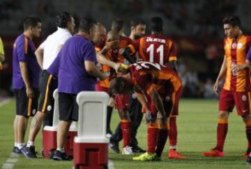 Galatasaray-Atlético en imágenes