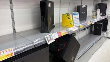 Una tienda de electrónica pide a sus clientes que vendan sus PC usados ante la escasez de hardware para rellenar sus estanterías