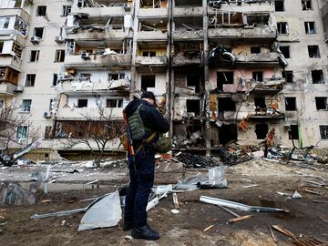 Las fuerzas rusas enviadas por Vladímir Putin han atacado con fuerza este viernes la capital de Ucrania, Kiev.