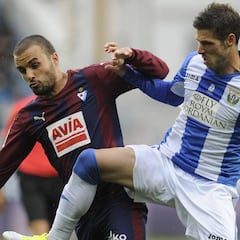 Eibar y Leganés calientan el partido con un 'tronchante' cartel