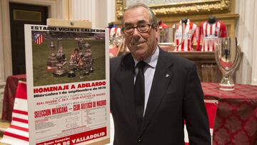 Adelardo en la exposición.