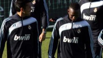 Nueve jugadores participan en el entrenamiento voluntario del Real Madrid