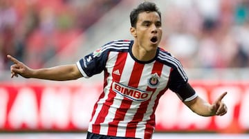 Omar Bravo, en Chivas.