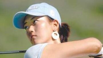 <b>PODEROSA. </b>Michelle Wie sueña con disputar el Abierto Británico.