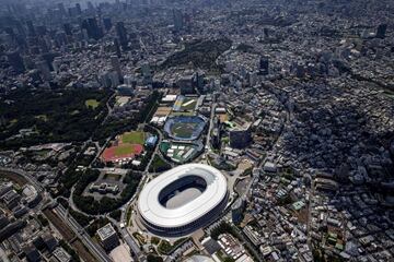 Descubre la Tokio olímpica desde el aire