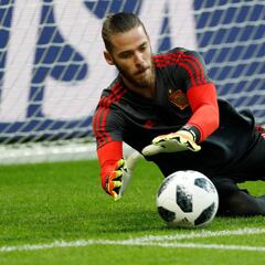 De Gea es el único portero que aún no ha realizado una parada