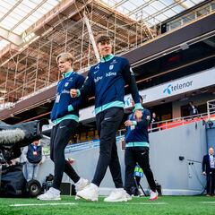 Larsen se divierte al lado de Haaland