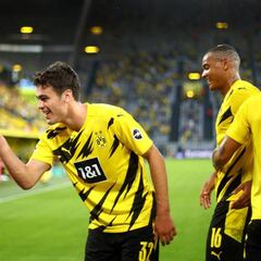 Gio Reyna scores first goal of the season for Borussia Dortmund