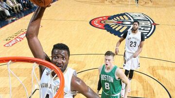 Isaiah Thomas (37) no evita el KO de los Celtics en New Orleans