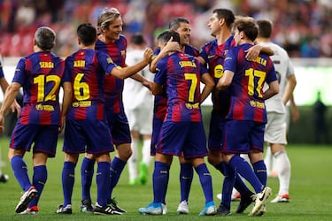 Barcelona se lleva el Clásico de Leyendas en Guadalajara