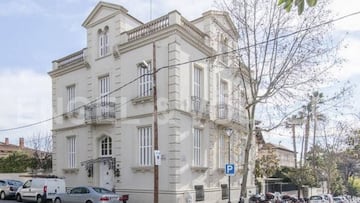 La casa de Cruyff en Barcelona, en venta por 5,3 millones