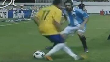 When Neymar made Gago go gaga with his showboating