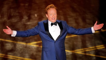 En el monólogo de inauguración de los premios de la Academia, Conan O’Brien hizo una referencia al arresto del Príncipe Andrés.