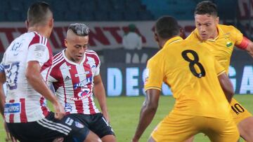Junior y Atlético Bucaramanga empataron 1-1 en el Metropolitano por la fecha 3 de la Liga BetPlay.