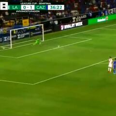 El error de Jesús Corona frente a LA Galaxy en la Leagues Cup