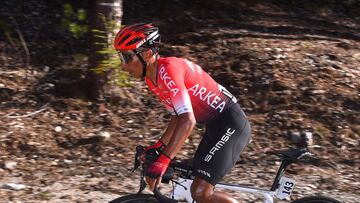 Nairo Quintana en una carrera con el Ark&eacute;a-Samsic.