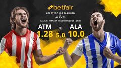 Club Atlético de Madrid vs. Deportivo Alavés: horario, TV, estadísticas, clasificación y pronósticos
