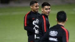 Felipe Mora sufrió un desgarro y es duda para el Clásico Joven