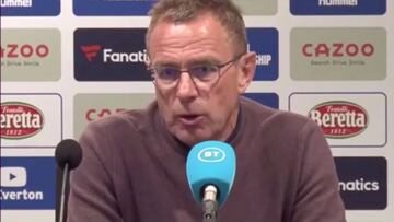 Rangnick analiza el último fracaso del Manchester United y deja un recado al vestuario