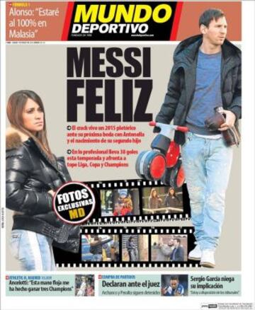 Portadas de la prensa deportiva