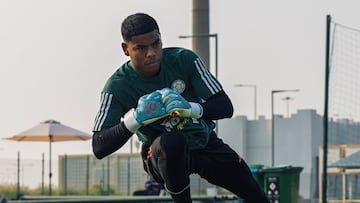 Juan Covilla, portero de la Selección Colombia Sub-17