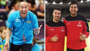 Talant, Alex y Dani, el clan de los Dujshebaev, que en 2026 se separará.