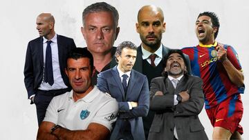 Los candidatos a reemplazar a Luis enrique como técnico del Fútbol Club Barcelona.