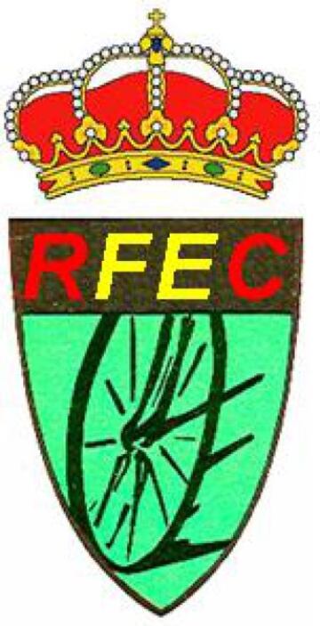 Logo de la Real Federación de Ciclismo en 1993.