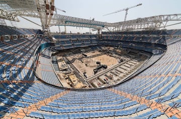 Latest images of the new Bernabéu, days before it reopens