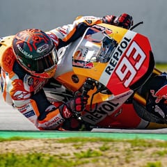 Marc Márquez vuelve a ponerse a lomos de una Honda