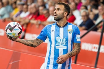 Javi Jiménez marcó su primer gol al Mirandés. Un equipo al que quiere.