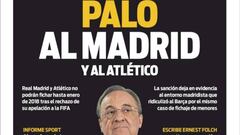 Portada del Diario Sport del día 9 de septiembre de 2016.