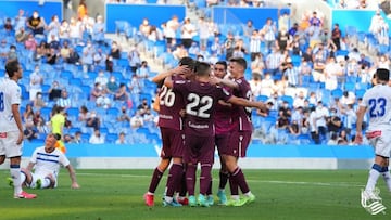 La Real gana en la vuelta de la afición al Reale Arena