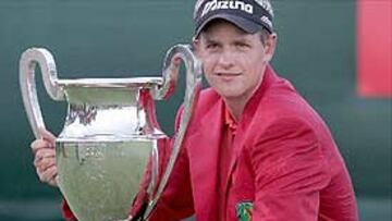 <b>DEBUTARÁ EN LA RYDER</b>. El golfista inglés disputará en el Oackland Hills Country Club su primera Ryder Cup a partir del 14 de septiembre.