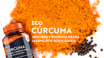 Beneficios de la cúrcuma en cápsulas.