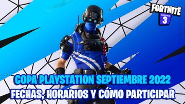 Copa PlayStation de Fortnite septiembre 2022 en PS4 y PS5: fechas y horarios