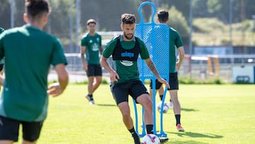 Moi Delgado recuperará la titularidad en el Racing de Ferrol por la lesión de Brais.