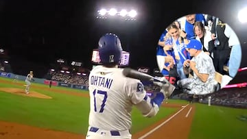 Fan de Dodgers atrapa pelota de HR de Ohtani que ahora vale millones de dólares