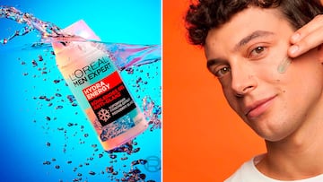 Crema antifatiga L'Oreal para hombre.