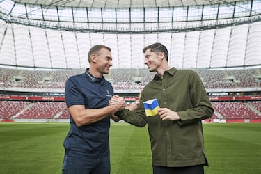 Lewandowski y su compromiso con Ucrania