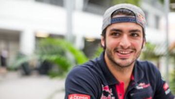 Carlos Sainz está feliz de llegar al GP de Japón.