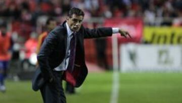 M&iacute;chel, durante un partido